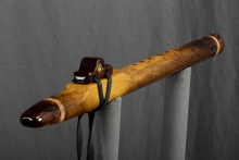 Osage Orange Native American Flute, Minor, Mid A-4, #M32D (1)